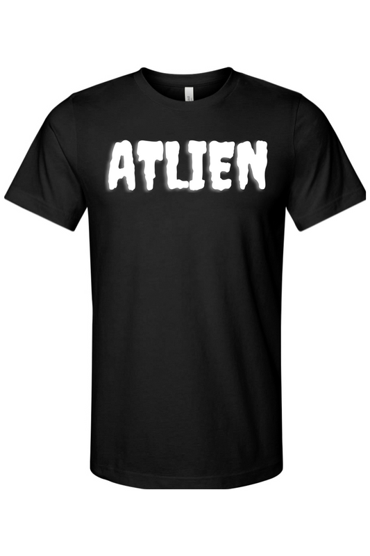 ATLien - White Font Unisex Short Sleeve Shirt