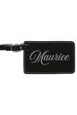 Maurice - 4 1/4" x 2 3/4" Laserable Leatherette Luggage Tag