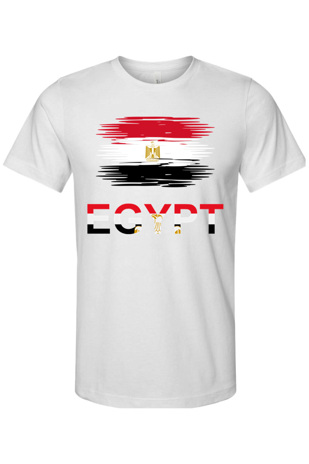 Egypt Flag - Unisex Short Sleeve Shirt