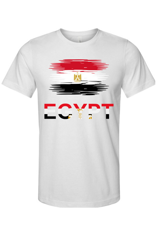 Egypt Flag - Unisex Short Sleeve Shirt