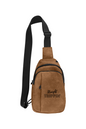 Straight Trippin' - Leatherette Explorer Crossbody Bag