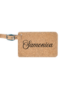 Samonica - 4 1/4" x 2 3/4" Laserable Leatherette Luggage Tag