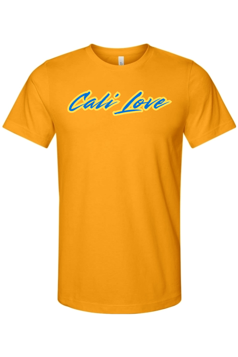 Cali Love - Yellow/Blue Unisex Short Sleeve Shirt