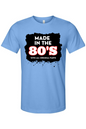 Made in the 80s Original Parts - White/Black Font Unisex Short Sleeve Shirt