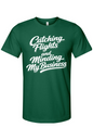 Minding My Business V2 - White Font Unisex Short Shirt