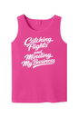 Minding My Business - White Font Unisex Tank Top