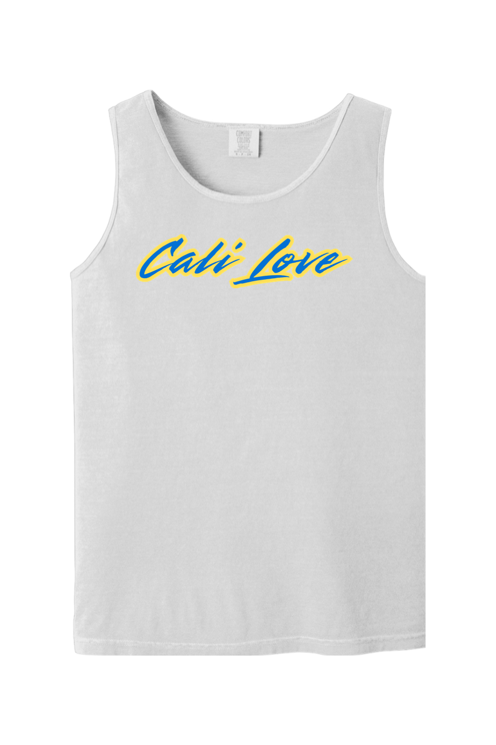 Cali Love - Yellow/Blue Unisex Tank Top