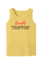 Straight Trippin' - Red/Black Font Unisex Tank Top