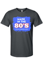 Made in the 80s Original Parts - White/Blue Unisex Short Sleeve Shirt