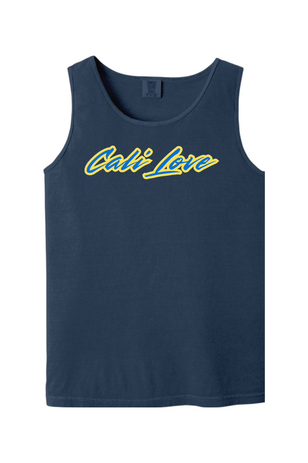 Cali Love - Yellow/Blue Unisex Tank Top