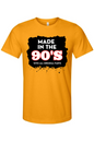Made in the 90s Original Parts - White/Black Font Unisex Short Sleeve Shirt
