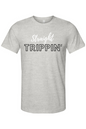 Straight Trippin' - White/Black Font Unisex Short Sleeve Shirt