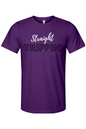 Straight Trippin' - White/Black Font Unisex Short Sleeve Shirt