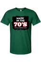 Made in 70s Original Parts - White/Black Font Unisex Short Sleeve Shirt