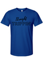 Straight Trippin' - Black Font Unisex Short Sleeve Shirt