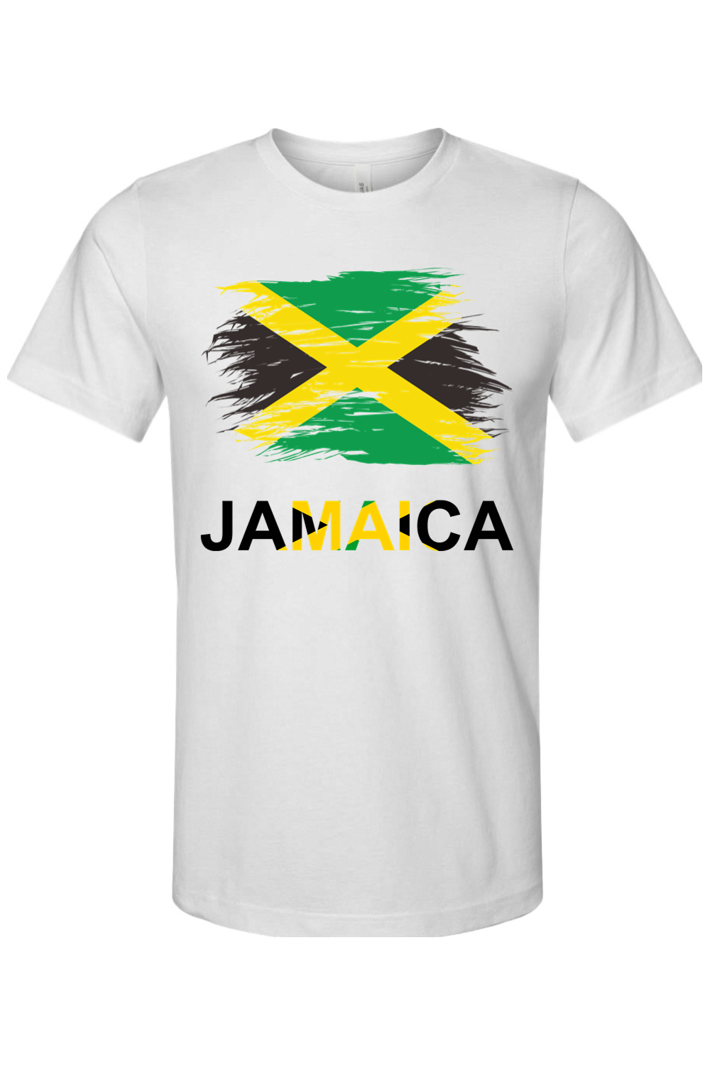Jamaica Flag - Unisex Short Sleeve Shirt
