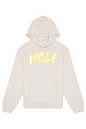 NOLA - Gold/White Font Unisex Heavyweight Hoodie