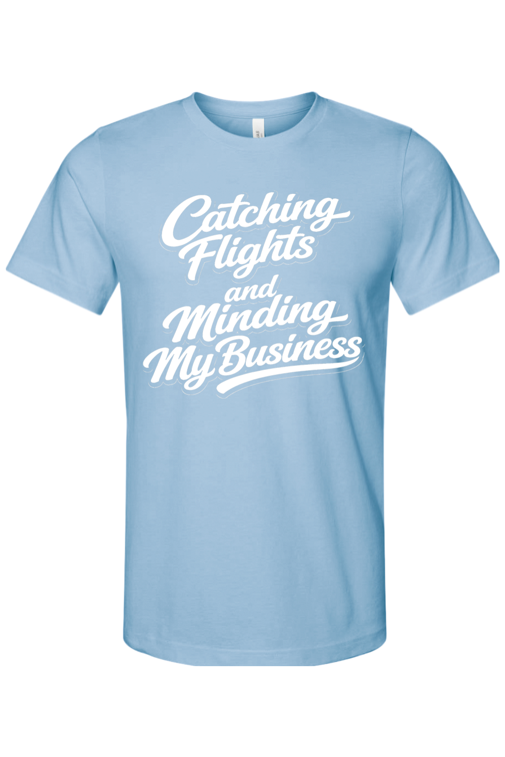 Minding My Business V2 - White Font Unisex Short Shirt