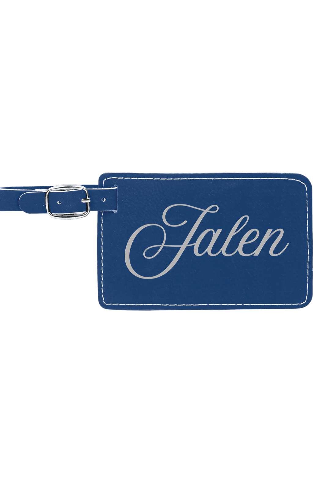 Jalen - 4 1/4" x 2 3/4" Laserable Leatherette Luggage Tag