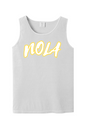 NOLA - Gold/White Font Unisex Tank Top