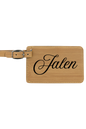 Jalen - 4 1/4" x 2 3/4" Laserable Leatherette Luggage Tag