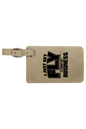 Get Fly & Mind My Business V2 - 4 1/4" x 2 3/4" Laserable Leatherette Luggage Tag