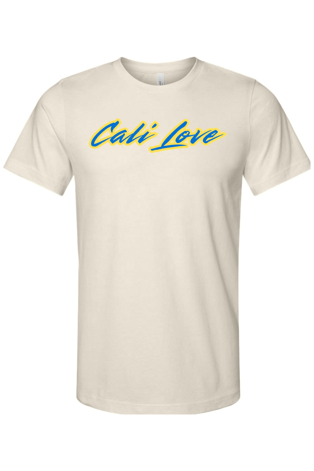 Cali Love - Yellow/Blue Unisex Short Sleeve Shirt