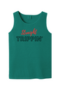 Straight Trippin' - Red/Black Font Unisex Tank Top