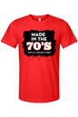 Made in 70s Original Parts - White/Black Font Unisex Short Sleeve Shirt