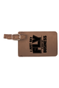 Get Fly & Mind My Business V2 - 4 1/4" x 2 3/4" Laserable Leatherette Luggage Tag