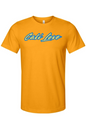 Cali Love - Blue/Yellow Font Unisex Short Sleeve Shirt