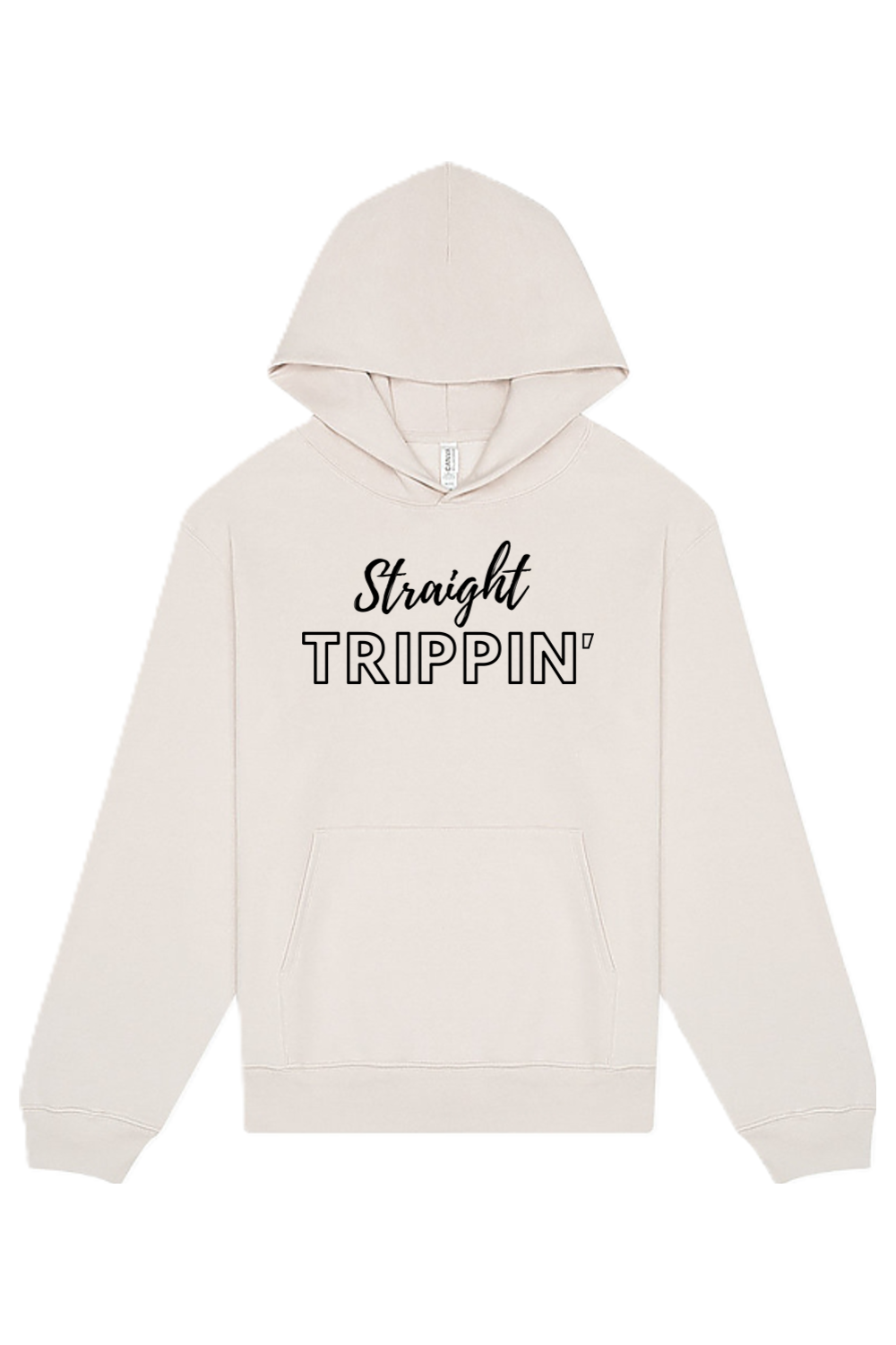 Straight Trippin' - Black Font Unisex  Heavyweight Hoodie