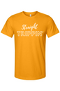 Straight Trippin' - White Font Unisex Short Sleeve Shirt