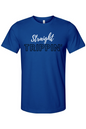 Straight Trippin' - White/Black Font Unisex Short Sleeve Shirt