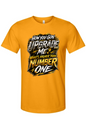 How You Gon Upgrade Me? V2 - White/Gold Font Unisex Short Sleeve Shirt