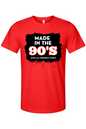 Made in the 90s Original Parts - White/Black Font Unisex Short Sleeve Shirt