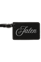 Jalen - 4 1/4" x 2 3/4" Laserable Leatherette Luggage Tag
