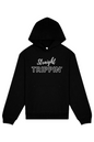 Straight Trippin' - White Font Unisex Heavyweight Hoodie