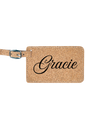 Gracie - 4 1/4" x 2 3/4" Laserable Leatherette Luggage Tag