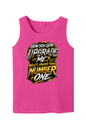 How You Gon Upgrade Me? V2 - White/Gold Font Unisex Tank Top