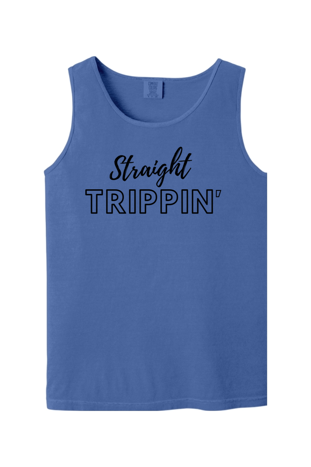 Straight Trippin' - Black Font Unisex Tank Top