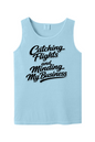 Minding My Business - Black Font Unisex Tank Top