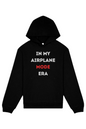 Airplane Mode Era - White/Red Front Unisex Heavyweight Hoodie
