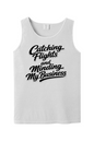 Minding My Business - Black Font Unisex Tank Top
