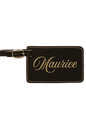 Maurice - 4 1/4" x 2 3/4" Laserable Leatherette Luggage Tag