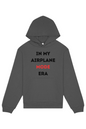 Airplane Mode Era - Black/Red Front Unisex Heavyweight Hoodie