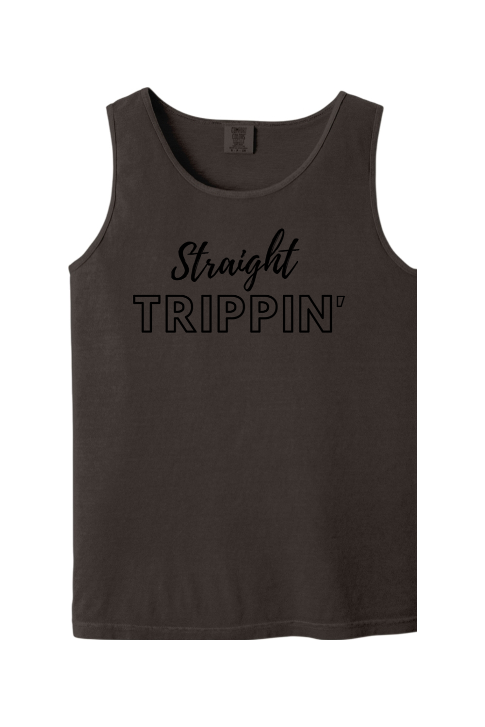 Straight Trippin' - Black Font Unisex Tank Top