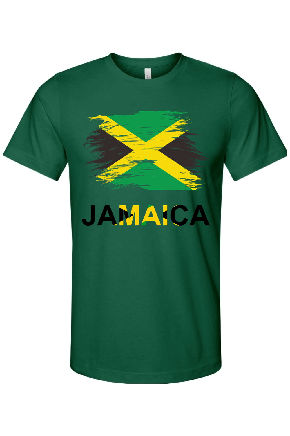 Jamaica Flag - Unisex Short Sleeve Shirt