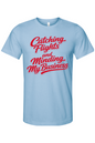 Minding My Business - Red Font Unisex Short Sleeve Shirt