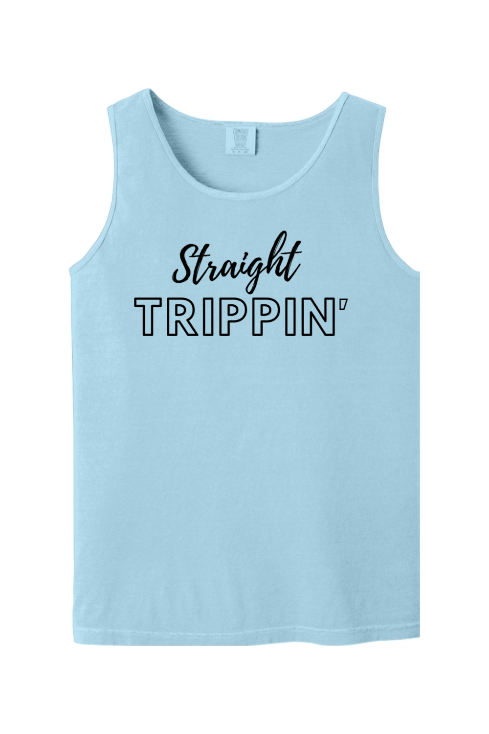 Straight Trippin' - Black Font Unisex Tank Top